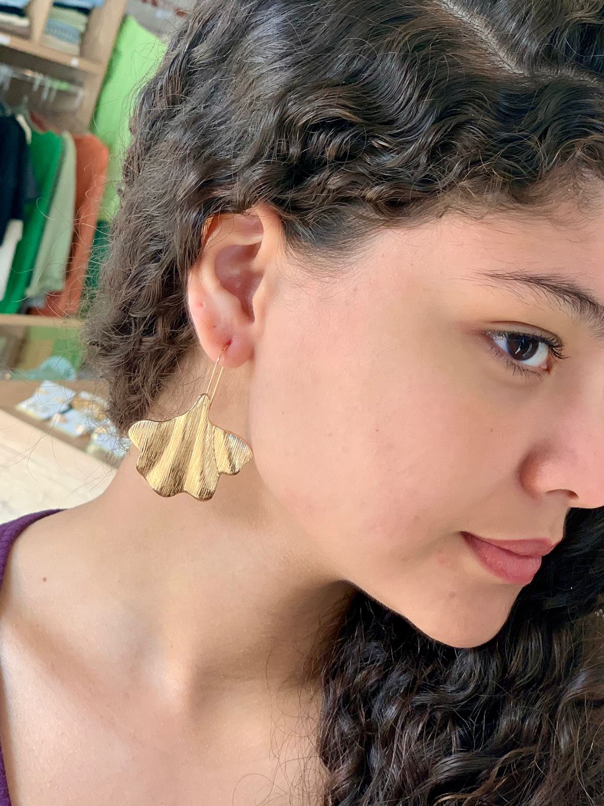 MAXI BRINCO TEXTURIZADO DOURADO